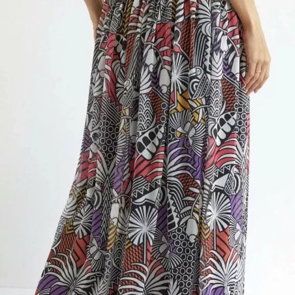 NWT FARM Rio for Anthropologie Tropical Maxi Skirt - Picture 4 of 4